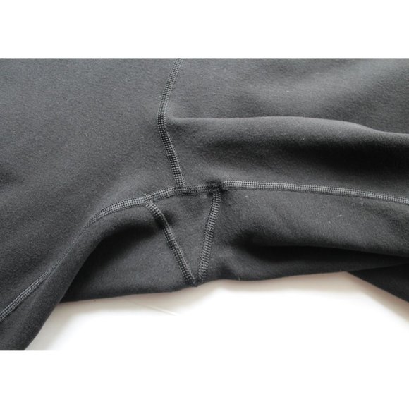 Lululemon Wunder Lounge Pant 30" Black Size 12 Cotton Fleece - Picture 11 of 12